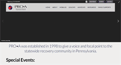 Desktop Screenshot of pro-a.org